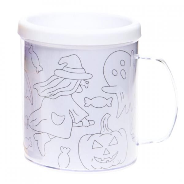 Färbe deinen eigenen Becher Halloween 250 ml