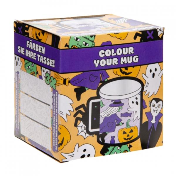 Färbe deinen eigenen Becher Halloween 250 ml