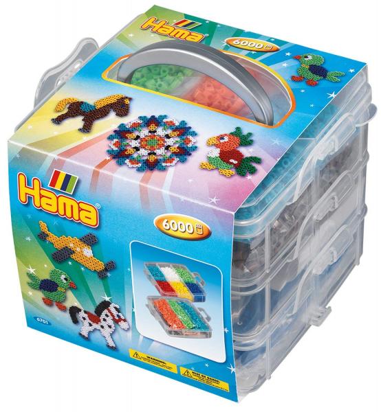 Hama 6701 - Kleine Aufbewahrungsbox, gef&uuml;llt