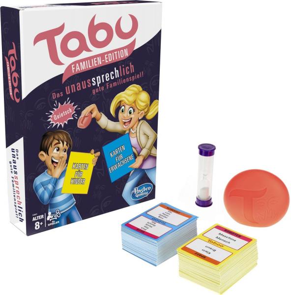 Hasbro E4941100 - Tabu Familien Edition