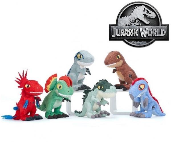 Jurassic World - Dominion plush figure - 6 assorted - 30 cm