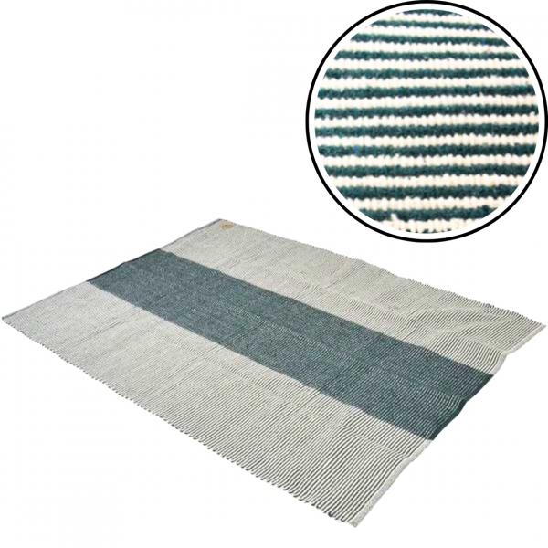 Lesli Living Esquina Teppich Jade grün/weiß 140 x 200 cm