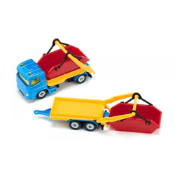 LKW mit Absetzmulde und Anhänger Modellfahrzeug - Siku 1695