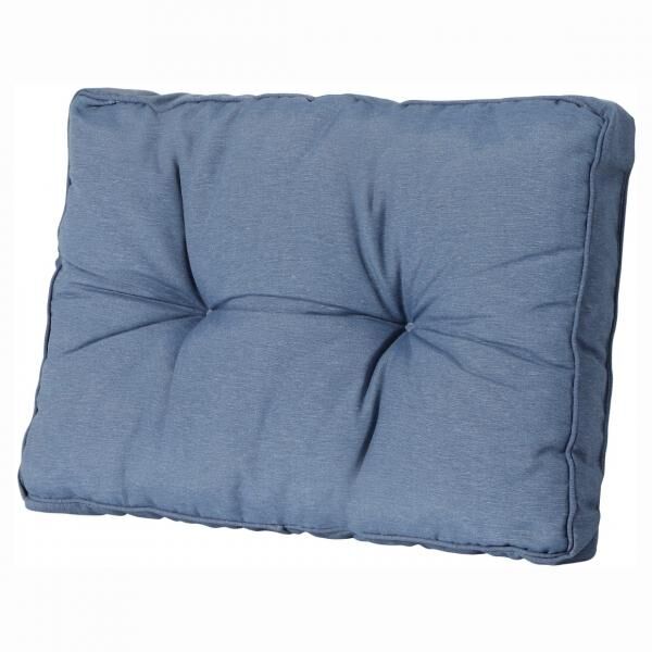 Madison Lounge Kissen Rücken Florance panama blau 60 x 43 cm