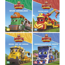 Mighty Express Pixi: 1-4 - 24 mini books in a display