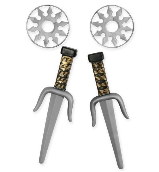 Ninja-Set- 4-teilig - 24 cm - Adult