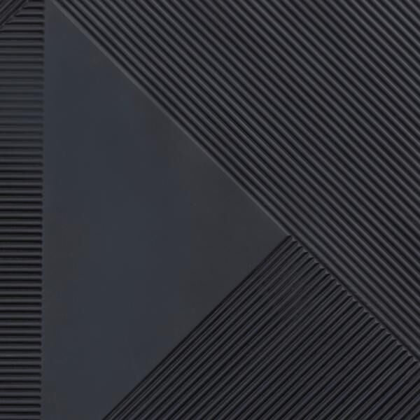 PTMD Wandpaneel Belinda schwarz 120 x 120 cm