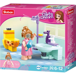 Sluban M38-B0800A - Girl's Dream - Badezimmer