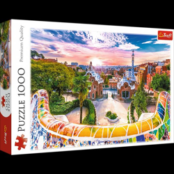 Sunset in Barcelona, Spain - jigsaw puzzle 1000 pieces