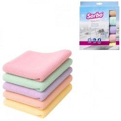 Sorbo Mikrofasertuch Einhorn 40 x 40 cm 5er Set