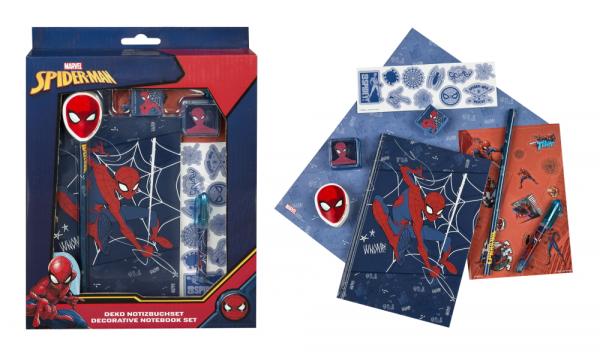Spider-Man - Deko Notizbuchset