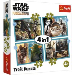 Star Wars - Puzzle 4in1 35-70 Teile