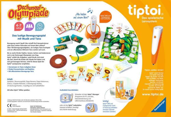 tiptoi&reg; - Active Dschungel-Olympiade