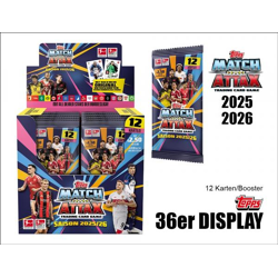 Topps Match Attax Bundesliga 2025/2026 – 36er DISPLAY