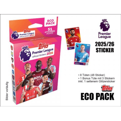 Topps Premier League Sticker 2025/2026 – ECO PACK