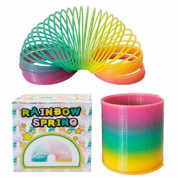 Treppe Frühling Regenbogen