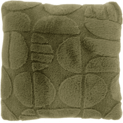 Unique Living Kissen Milan wintergrün 45 x 45 cm