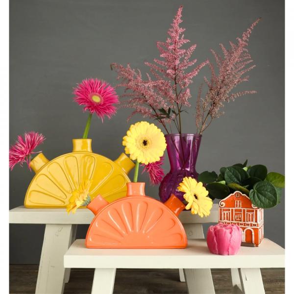 Vaas Limon blauw 28 cm