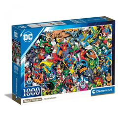 1000 Teile Puzzle Impossible DC Comics Compact - DC Comics