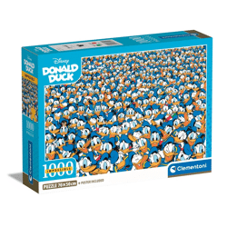 1000 piece jigsaw puzzle Impossible Disney Compact - Donald Duck