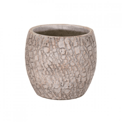 Blumentopf Arica braun 9 cm