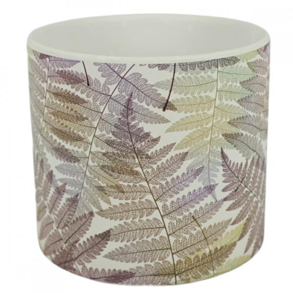 Blumentopf Leaves Keramik 13,5 cm