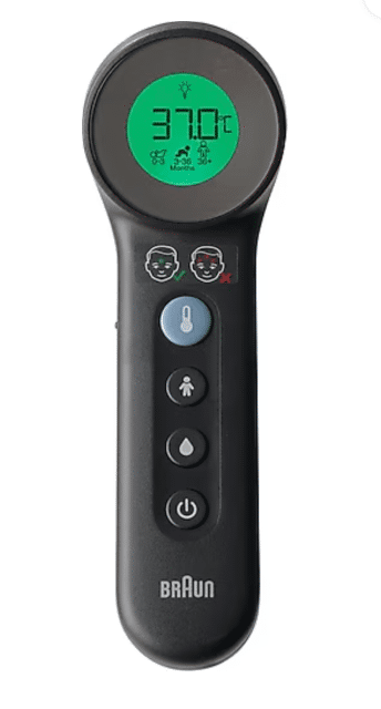 Braun BNT400BWE No Touch + Stirnthermometer – schnell, präzise, neu & sofort ab Lager verfügbar.