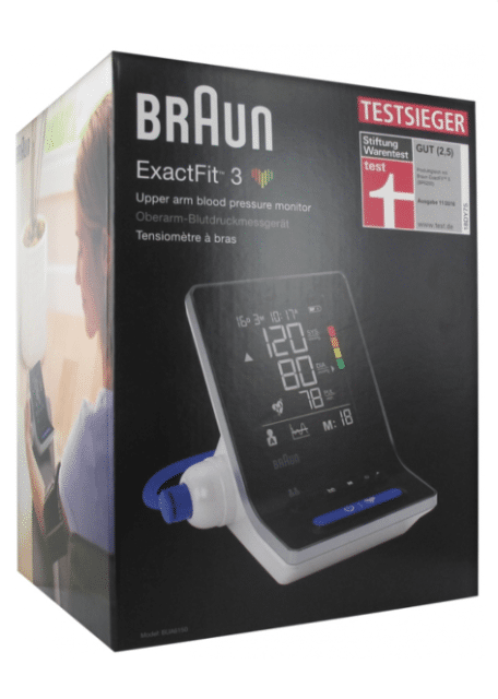 Braun ExactFit 3 BUA6150 – Oberarm-Blutdruckmessgerät – Neu