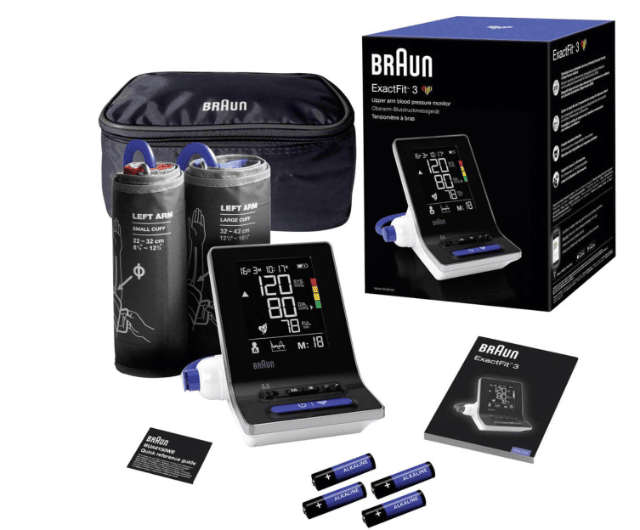 Braun ExactFit 3 BUA6150 – Oberarm-Blutdruckmessgerät – Neu