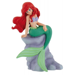 Bullyland 12310 - Disney Arielle auf dem Felsen - 8,5cm