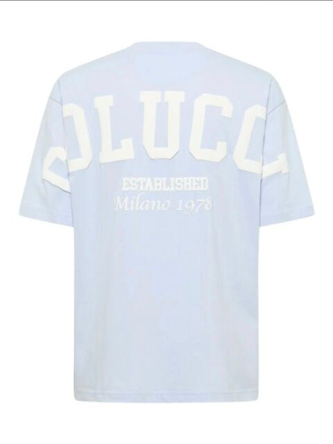 Carlo Colucci Tshirt CC-C3371-16 Kollektion  09/25 Uvp 99,95€ hellblau oversize