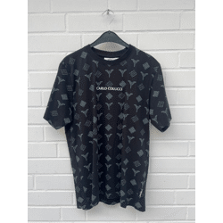 Carlo Colucci Tshirt  Kollektion  09/25 Uvp 99,95€ schwarz weiß braun oversize