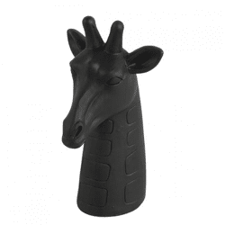 Countryfield Statue Giraffe Mokambo S schwarz 28 cm