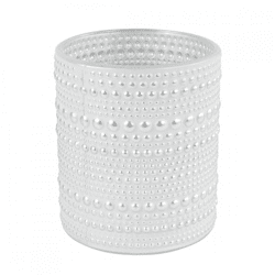 Countryfield tea light holder Nelle M white 10 cm