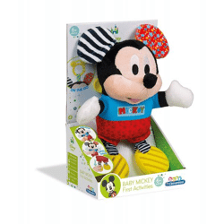 Disney Baby - Plush Mickey with teething ring - First activities