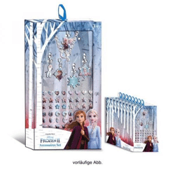 Disney Frozen 2 / The Ice Queen 2 - Charm bracelet with 5 charms & stickers