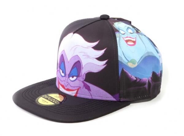 Disney - Little Mermaid Ursula AOP Snapback Cap