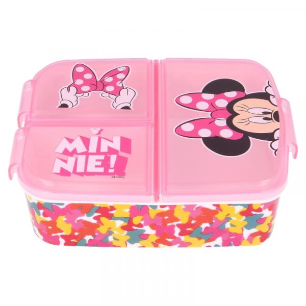 Disney Minnie Mouse - Brotbox mit 3 F&auml;chern