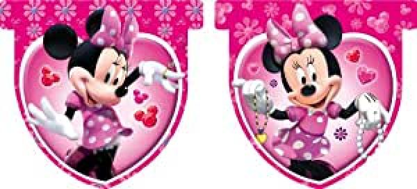 Disney Minnie Mouse - Plastik Flaggen Banner