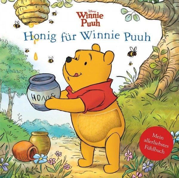 Disney Winnie Puuh: Honig f&uuml;r Winnie Puuh - Pappbilderbuch mit F&uuml;hlelementen