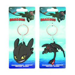 Dragons - Vinyl key ring