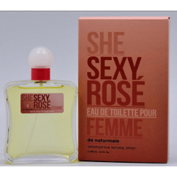 Eau de Toilette for woman 100 ml She Sexy Rosé - Naturmais