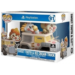 Funko 33878 - Pop! Rides - PlayStation Sweet Tooth & Ice Cream Truck #91