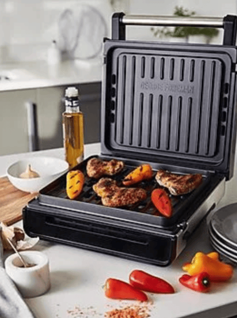 George Foreman Smokeless Kontaktgrill – Neu