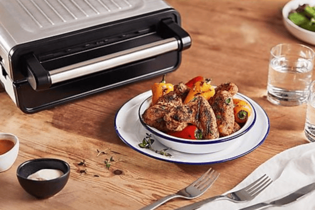 George Foreman Smokeless Kontaktgrill – Neu