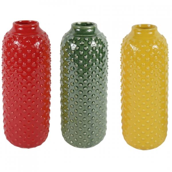 Hana Design Vase 25 cm 3 Stück sortiert