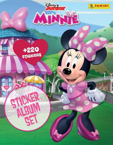 Minnie Maus Sticker Album Set