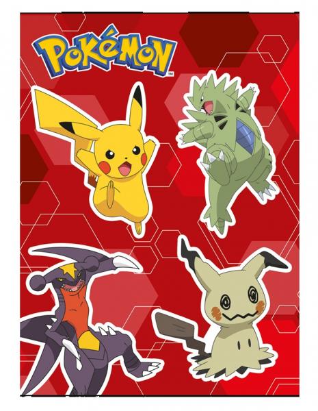 Pok&eacute;mon - A5 Notizbuch - 4-fach sortiert - 32 Bl&auml;tter