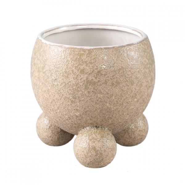 PTMD Blumentopf Malinda M creme 15 cm