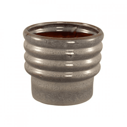 PTMD flower pot Melisa ceramic S taupe 12 cm